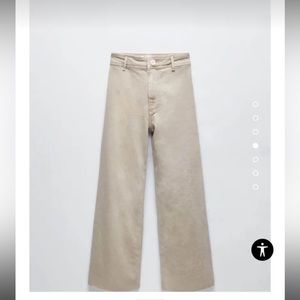 Zara Marine Straight Leg Pants
